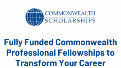 Commonwealth Professional Fellowships 2026 in the UK | Fully Funded Mid‑Career Development Placement